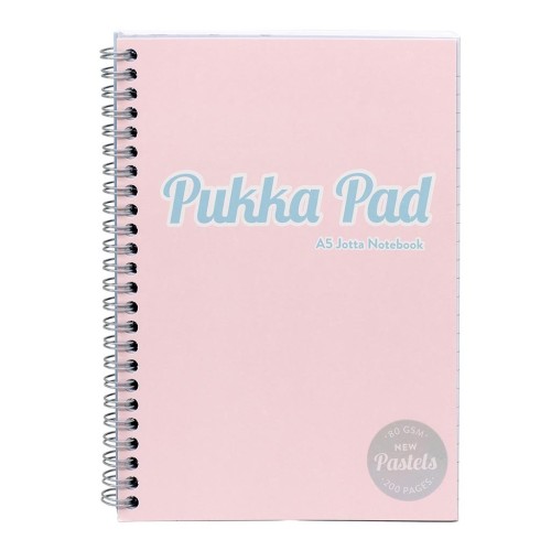 Pukka Pastel Jotta Notebook A5 Pink Pukka Pastel Jotta Notebook A5 Pink