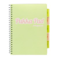 Pukka Pastel Project Book Lined A4 Green 200 Pages 80gsm Pukka Pastel Project Book Lined A4 Green 200 Pages 80gsm