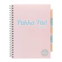 Pukka Pink Pastel Project Book 200 Pages A4 80gsm Pukka Pink Pastel Project Book 200 Pages A4 80gsm