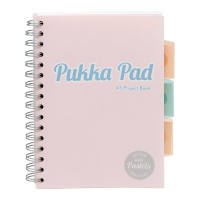 Pukka Pastel Project Book A5 Pink 200 Pages Pukka Pastel Project Book A5 Pink 200 Pages