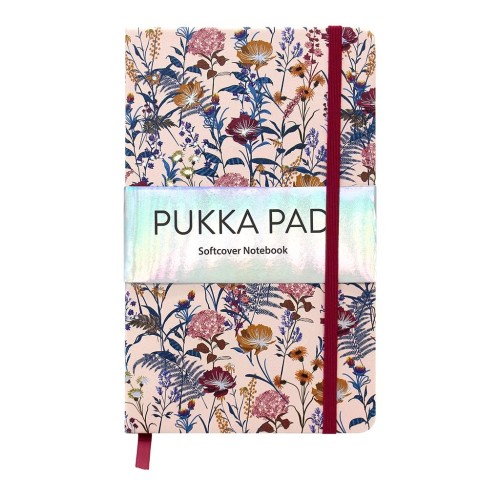 Pukka Bloom Softcover Notebook Cream 130mm x 210mm 192 Pages 80 gsm