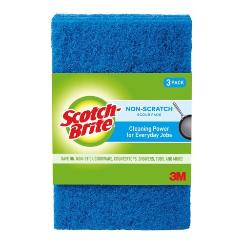 3-Pack Scotch-Brite Non-Scratch Scouring Pad 3-Pack Scotch-Brite Non-Scratch Scouring Pad