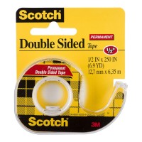 Scotch Double Sided Tape Dispenser 136 12.7mm x 6.35m Scotch Double Sided Tape Dispenser 136 12.7mm x 6.35m