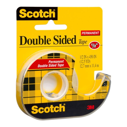 Scotch Double Sided Tape Dispenser 137 12.7mm x 11.4m Scotch Double Sided Tape Dispenser 137 12.7mm x 11.4m