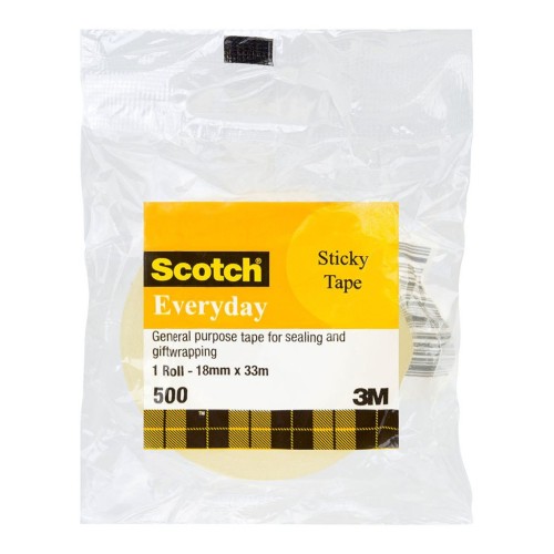 Scotch Sticky Tape 502 18mm x 33m Scotch Sticky Tape 502 18mm x 33m