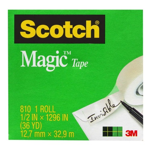 Scotch Magic Tape 810 - 12.7mm x 32.9m Scotch Magic Tape 810 - 12.7mm x 32.9m