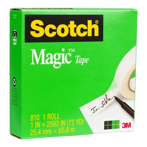 Scotch Magic Tape 810 - 25.4mm x 66m