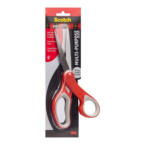 Scotch Multipurpose Scissors 1428 8in Scotch Multipurpose Scissors 1428 8in