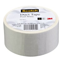 Scotch Expressions Duct Tape 920-WHT-C 48mm x 18.2m Pearl White Scotch Expressions Duct Tape 920-WHT-C 48mm x 18.2m Pearl White