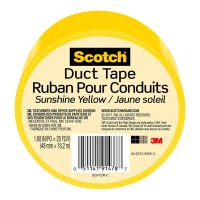 Scotch Duct Tape 920-YLW 48mm x 18.2m Sunshine Yellow Scotch Duct Tape 920-YLW 48mm x 18.2m Sunshine Yellow
