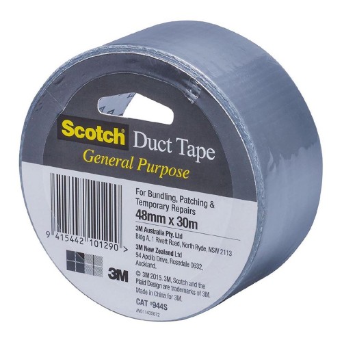 Scotch Duct Tape 944S Silver 48mm x 30m Scotch Duct Tape 944S Silver 48mm x 30m