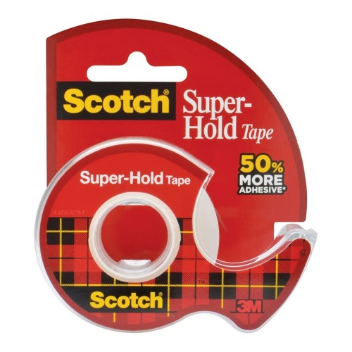 Scotch Super-Hold Tape 198 19mm x 16.5m Roll Scotch Super-Hold Tape 198 19mm x 16.5m Roll