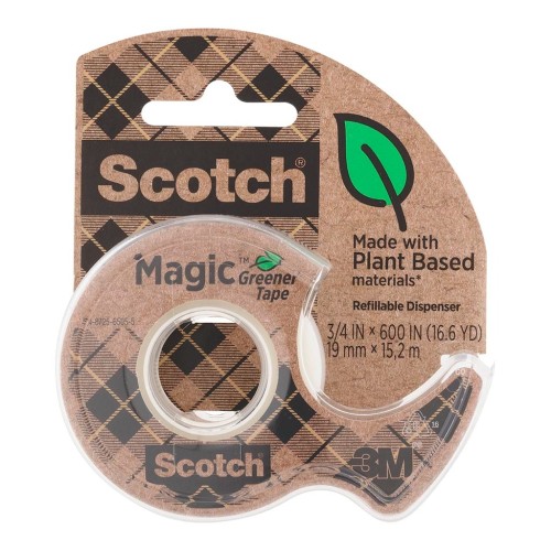 Scotch Magic Greener Tape 123 19mm x 15.2m Scotch Magic Greener Tape 123 19mm x 15.2m