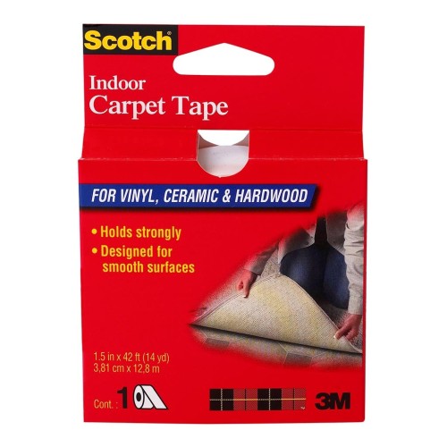 Scotch Indoor Carpet Tape CT2010 38mm x 12.8m Scotch Indoor Carpet Tape CT2010 38mm x 12.8m