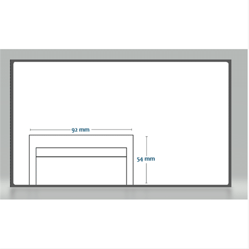New Courier Permanent Thermal Label (No Cuts) 100mm x 174mm