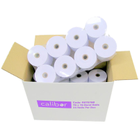 Bond Plain Paper Rolls 76mm x 76mm 1-Ply - Box of 24