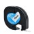 Dymo 12267 - ZDY12267 12mm x 4m Tape Black on Clear - Compatible