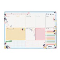 Pukka Carpe Diem Weekly Planner Pad Ditzy Floral