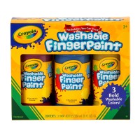 Crayola Washable Fingerpaints 3Pk
