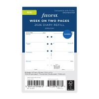 Filofax Refill Classic Week To View Mini 2026