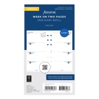 Filofax Refill Classic Week To View Personal 2026