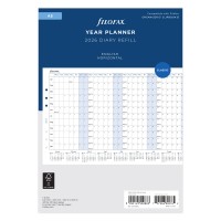 Filofax Refill Classic Year Planner Horizontal A5 2026