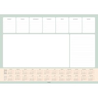 Collins A3 Desk Pad 50 Sheet Even Year
