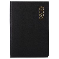 Collins Diary A52 Black Even Year