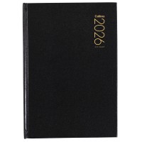 Collins Diary A53 Black Even Year