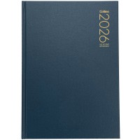 Collins A4 Interleaved Appointment Diary Even Year Navy