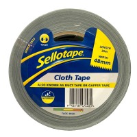 Sellotape 4705BK Cloth Black 48mmx30m