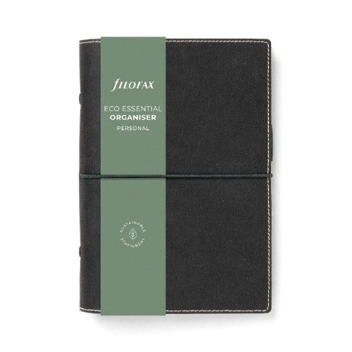 Filofax Organiser Eco Essential Personal Ebony Filofax Organiser Eco Essential Personal Ebony