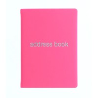 Letts Address Book Dazzle A6 Pink