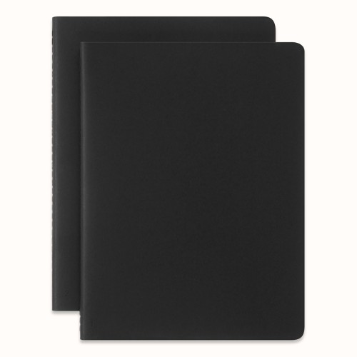 Moleskine Smart Cahier Journal XL Plain Black Pack 2 Moleskine Smart Cahier Journal XL Plain Black Pack 2