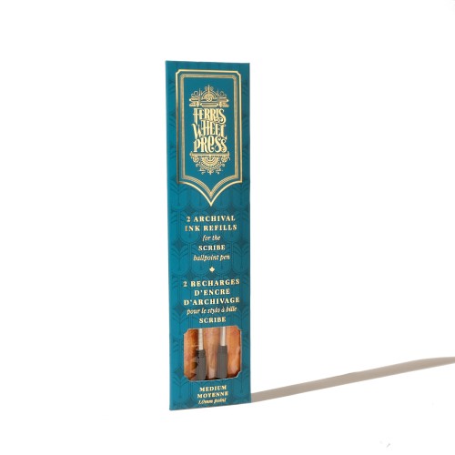 FWP Refill Ballpoint Pen The Scribe Jelly Bean Blue Medium 2 Pack FWP Refill Ballpoint Pen The Scribe Jelly Bean Blue Medium 2 Pack