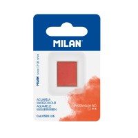 Milan Watercolour Paint Half Pan Refill Watermelon Red Milan Watercolour Paint Half Pan Refill Watermelon Red