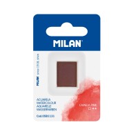 Milan Watercolour Paint Half Pan Refill Camelia Pink Milan Watercolour Paint Half Pan Refill Camelia Pink