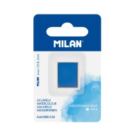 Milan Watercolour Paint Half Pan Refill Mediterranean Blue Milan Watercolour Paint Half Pan Refill Mediterranean Blue