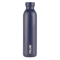 Milan Stainless Steel Isothermal Bottle 590ml 1918 Series Navy Blue