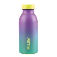 Milan Stainless Steel Isothermal Bottle 350ml Sunset Series Turquoise