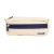 Milan Pencil Case Rectangular 2 Zip 1918 Series Beige