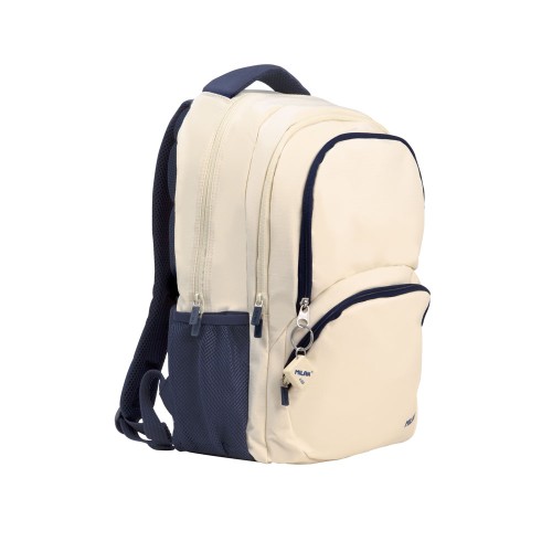 Milan Backpack 4 Zip 25L 1918 Series Beige Milan Backpack 4 Zip 25L 1918 Series Beige