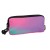 Milan Pencil Case Rectangular 3 Zip Sunset Series Pink