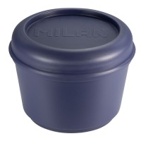 Milan Food Container Round 250ml 1918 Series Navy Blue