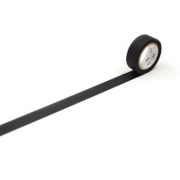 MT Washi Tape 15mm x 7m Matte Black