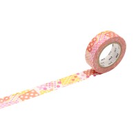 MT Washi Tape 15mm x 7m Negapori Dot Pink