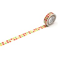 MT Washi Tape 15mm x 7m EX Apple Pattern