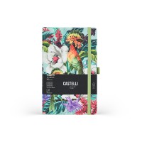 Castelli Notebook Eden Pocket Ruled Exotic