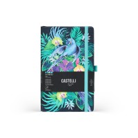 Castelli Notebook Eden Mid Ruled Jungle