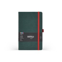 Castelli Notebook Kaleido Mid Ruled Pine